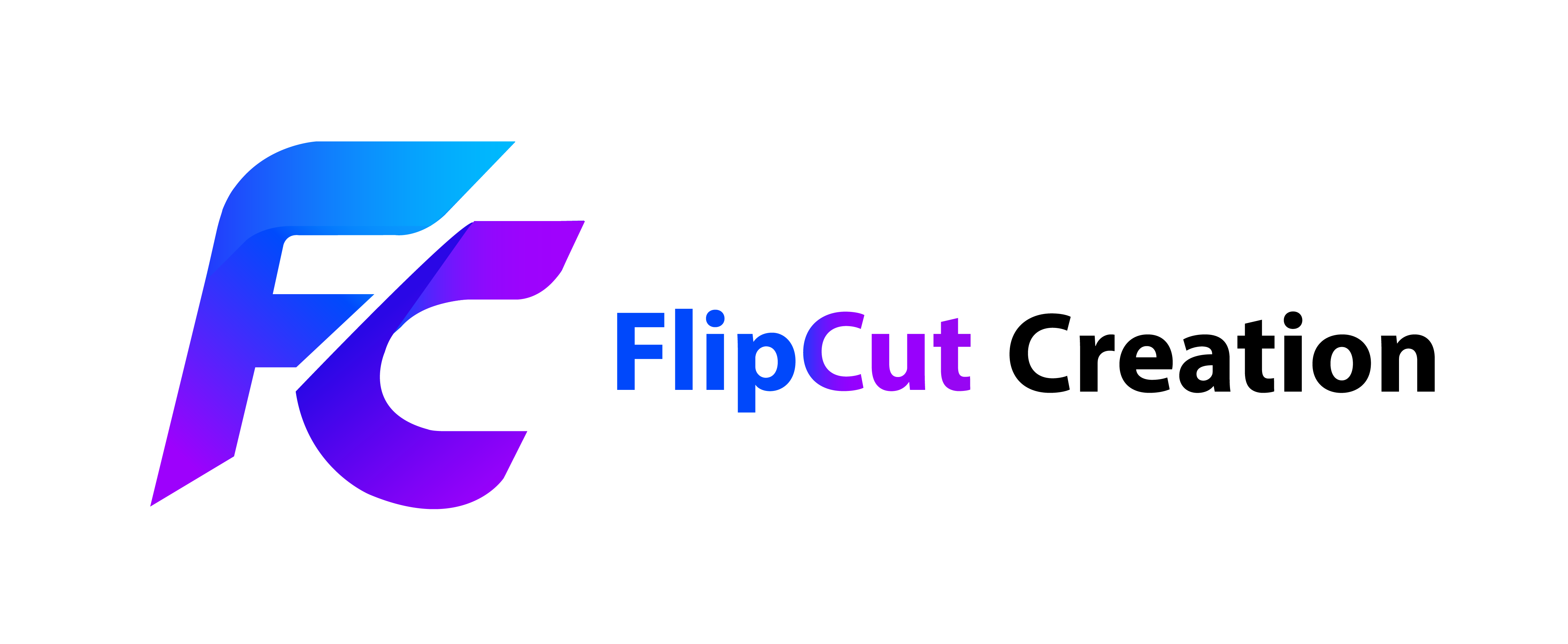 FlipCut Creation Logo